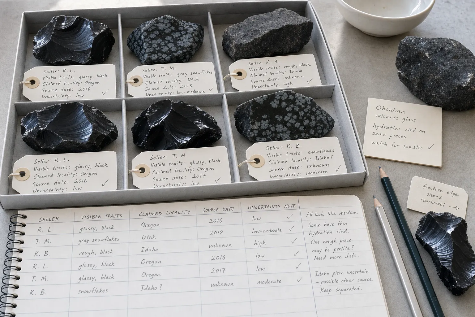 How to Collect Obsidian Without Overrelying on Seller Names